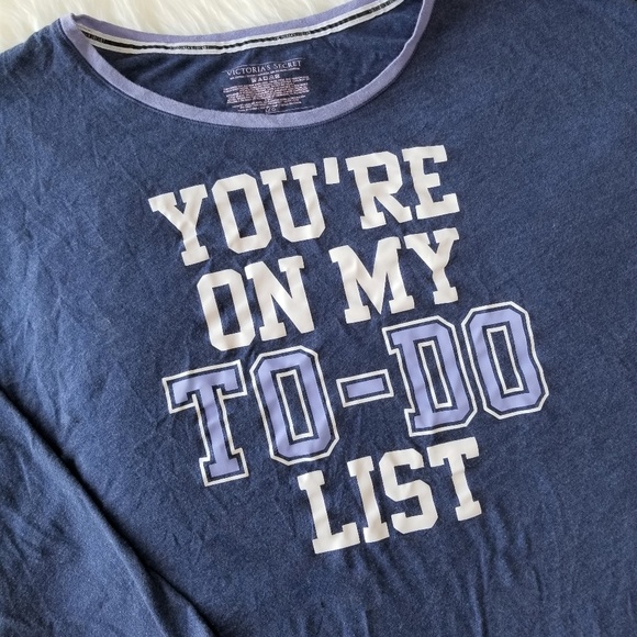 Victoria's Secret Other - Victoria's Secret You're on my To Do List shirt